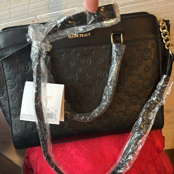 Ellen Tracy NEW WITH TAGS Double handled satchel. - Picture 6 of 9